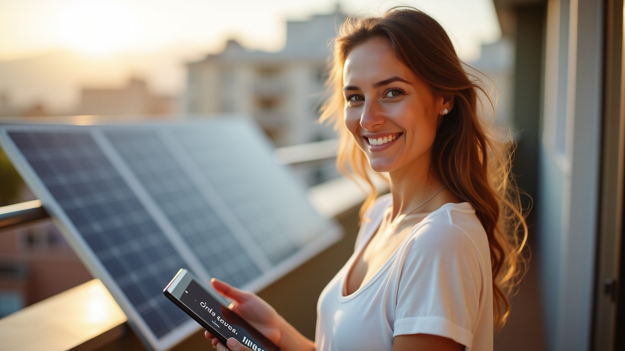 Ana Gómez, cliente satisfecha de SolarVista